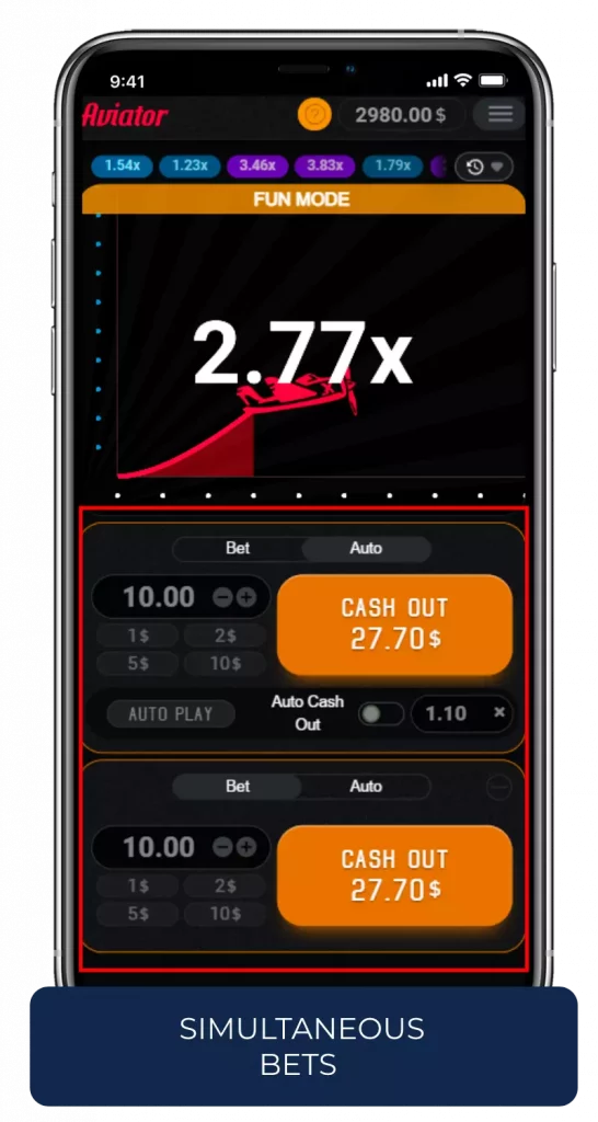 Aviator Oyunu APK Ekran Görüntüsü-2