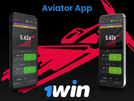 1WIN Aviator app on your phone